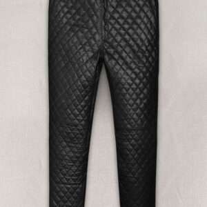 Bocelli Quilted Leather Pants